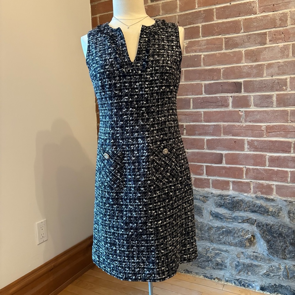 Karl Lagerfeld Tweed Mini Dress – Perfect Condition